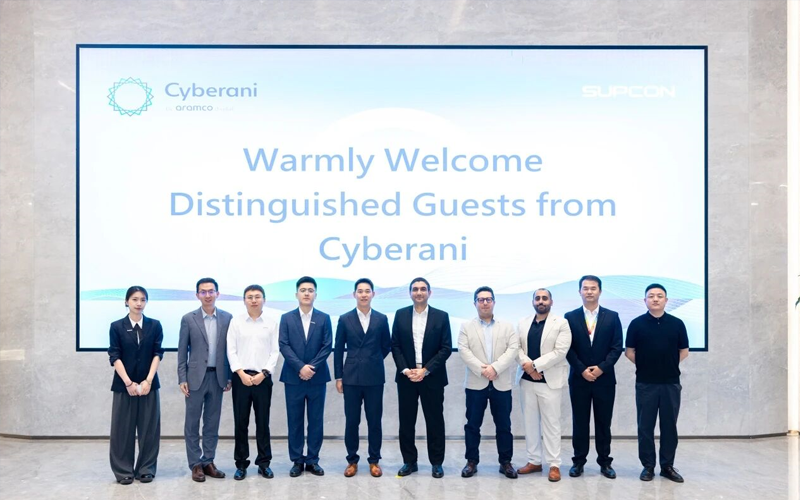 沙特阿美旗下Cyberani高层接见威廉体育技术，，，，，，，携手共筑工业信息安全新格局
